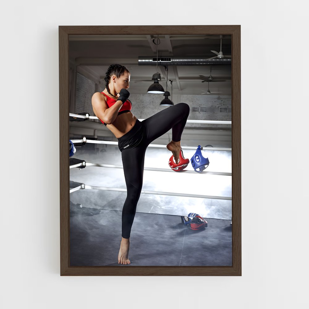 Poster Kick de Joanna – affiche MMA (vue 5)
